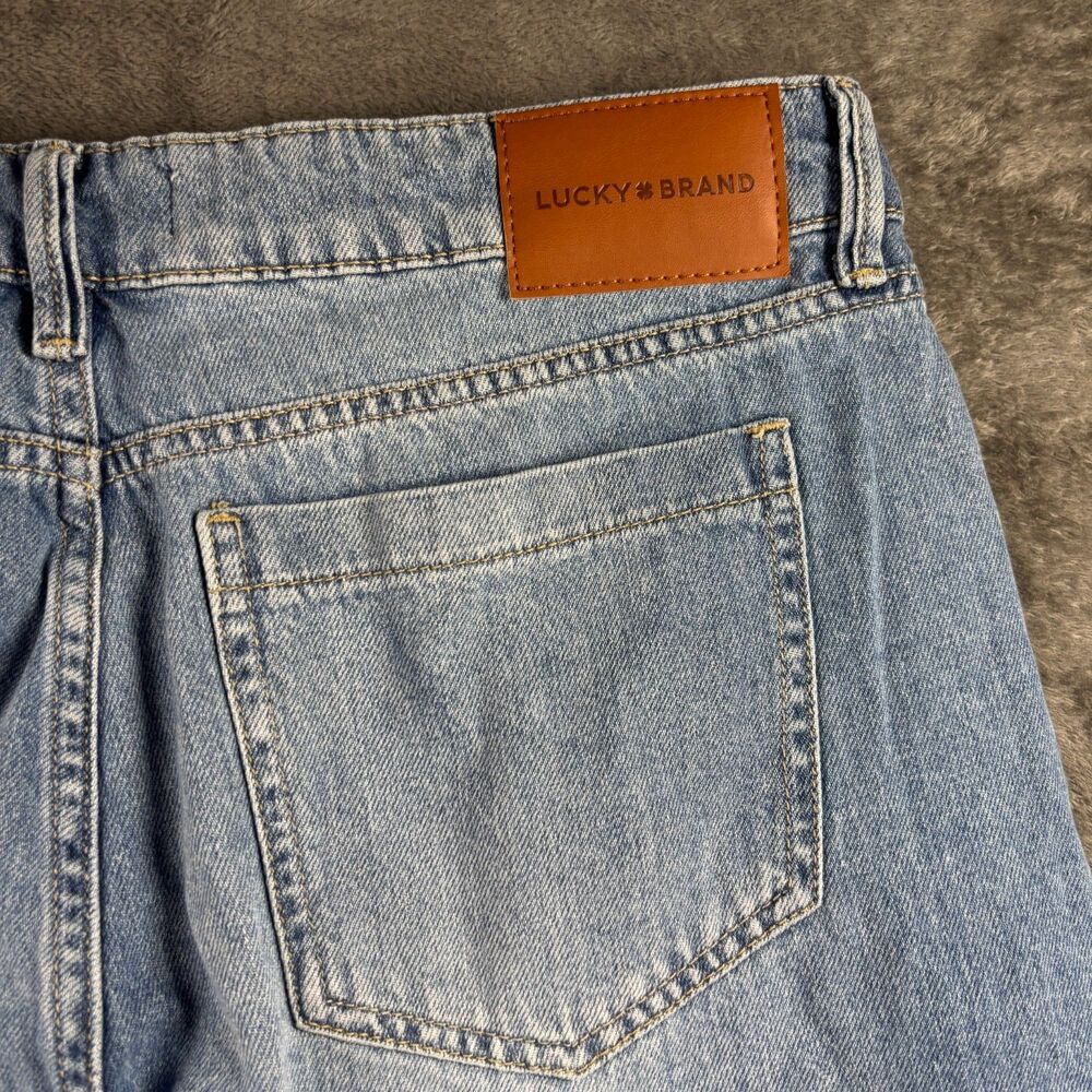 Lucky Brand Women Jeans NEW Pleated Denim Luxe Palazzo Wide Leg Baggy 10/30 P229 - Picture 5 of 14